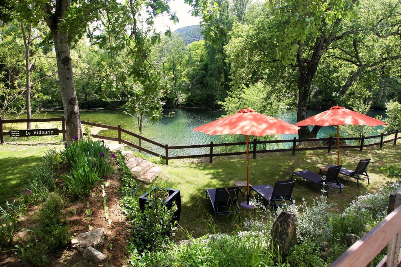 La Magnanerie d'Hôtes ,le jardin secret Sauve Extérieur photo